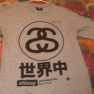 Stussy long sleeve crew neck